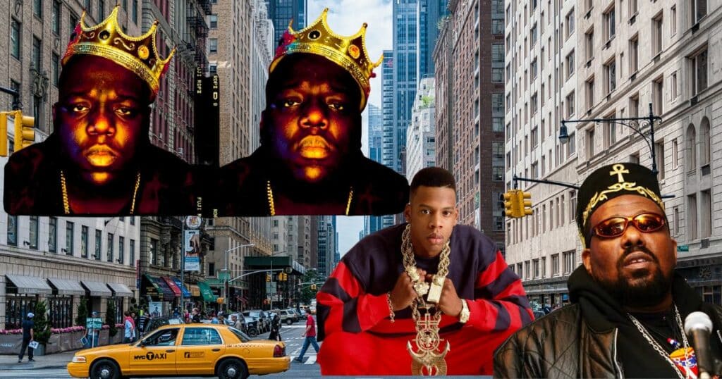 New York Rappers collage